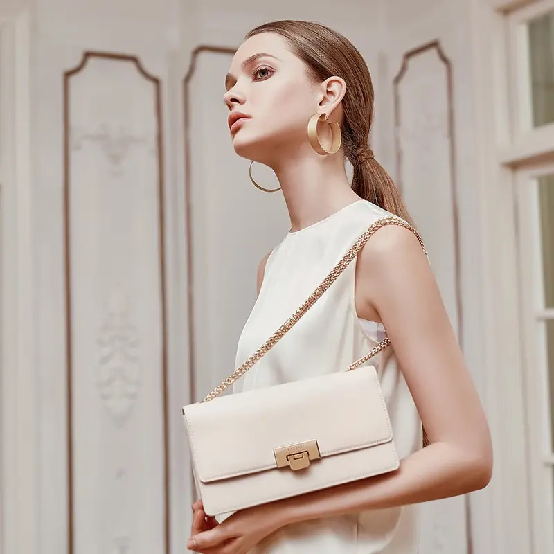 Sac à main Bafelli pour femme - sac à chaîne minimaliste - Miniature 5