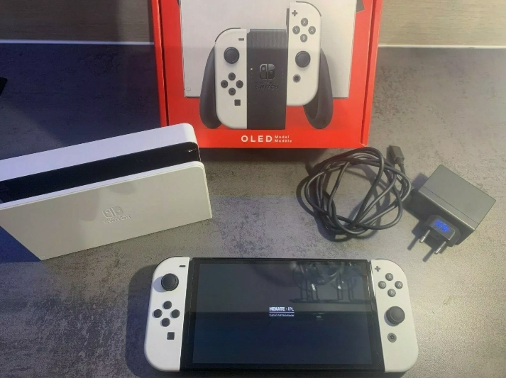 Nintendo Switch OLED ungepatcht + 256 Go SD. - Miniature 2