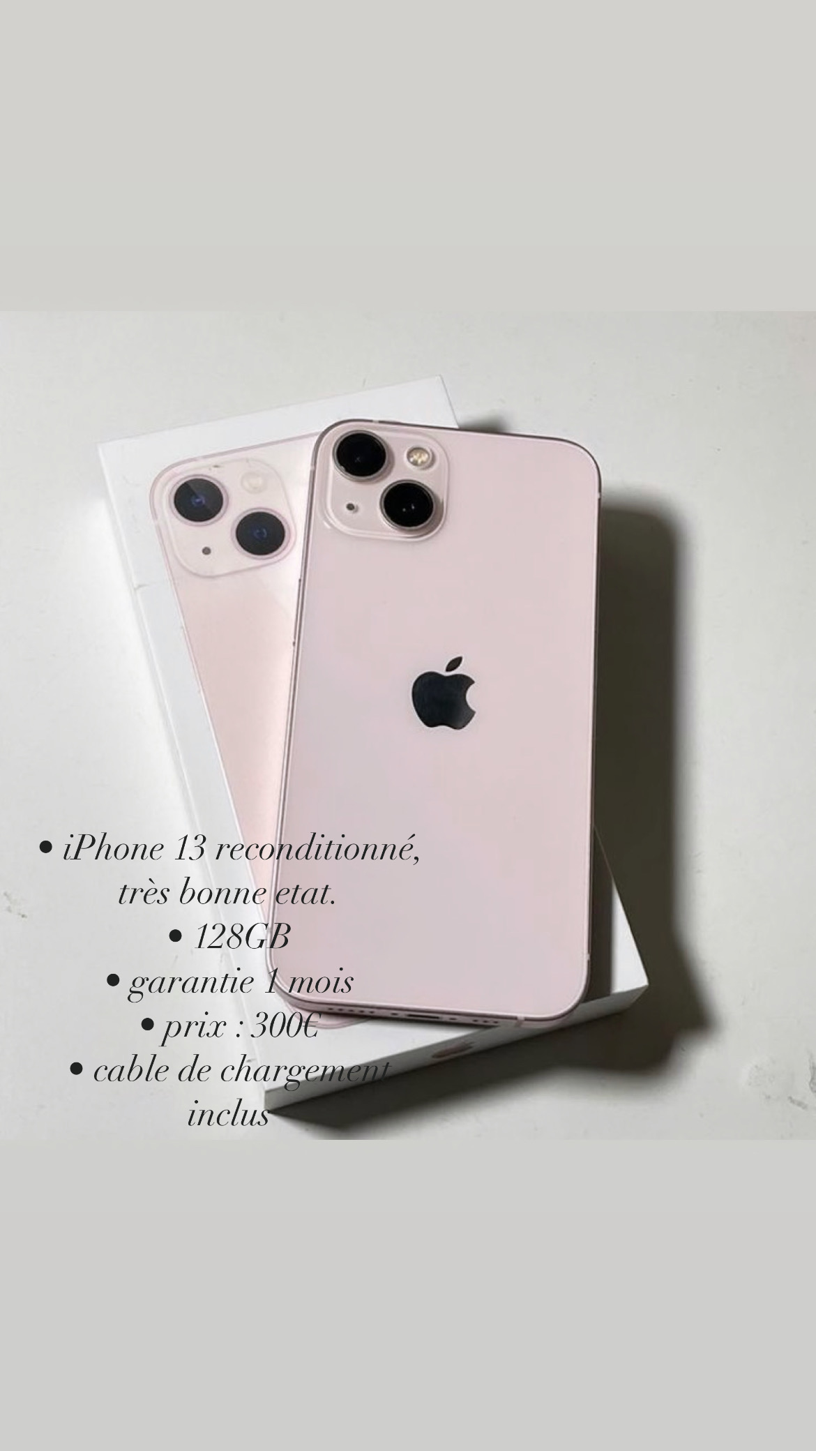 iPhone 13 128 GB reconditionné en très bon état - Miniature 2