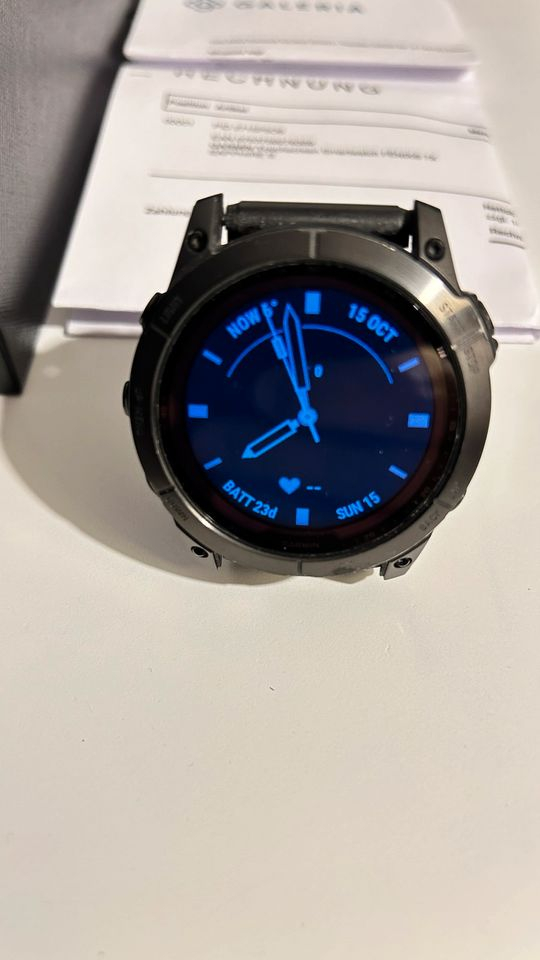 Garmin fenix 7x avec cartons et accessoires - Miniature 5