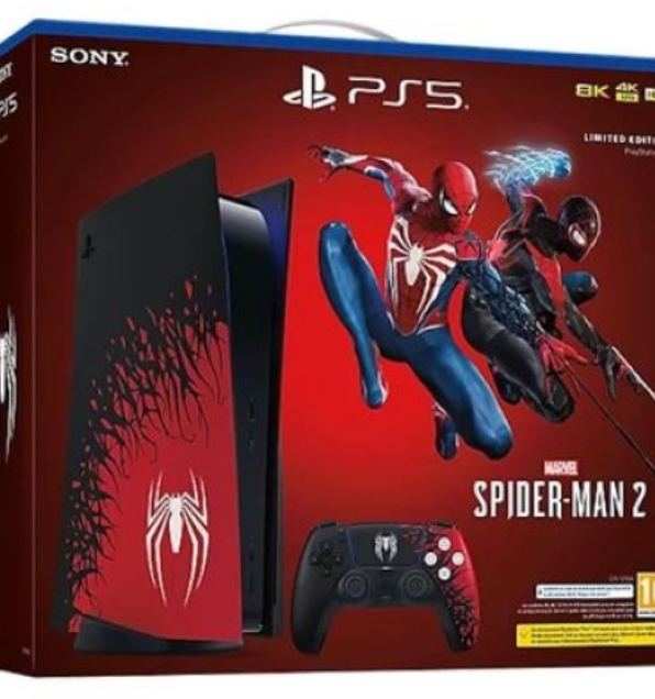 Console PlayStation 5 – Standard – Marvel’s Spider-Man 2 – Édition Limitée + Jeu Marvel’s Spider-Man - Miniature 2