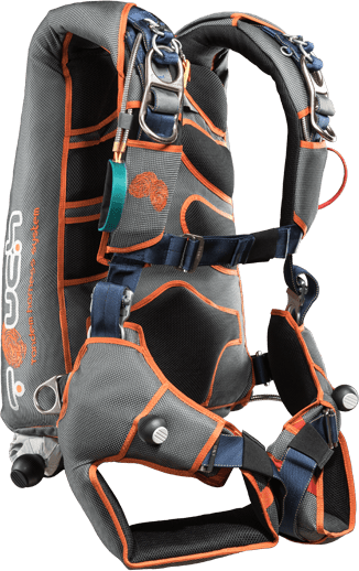 Sac à dos parachute avec bouclerie type TAP