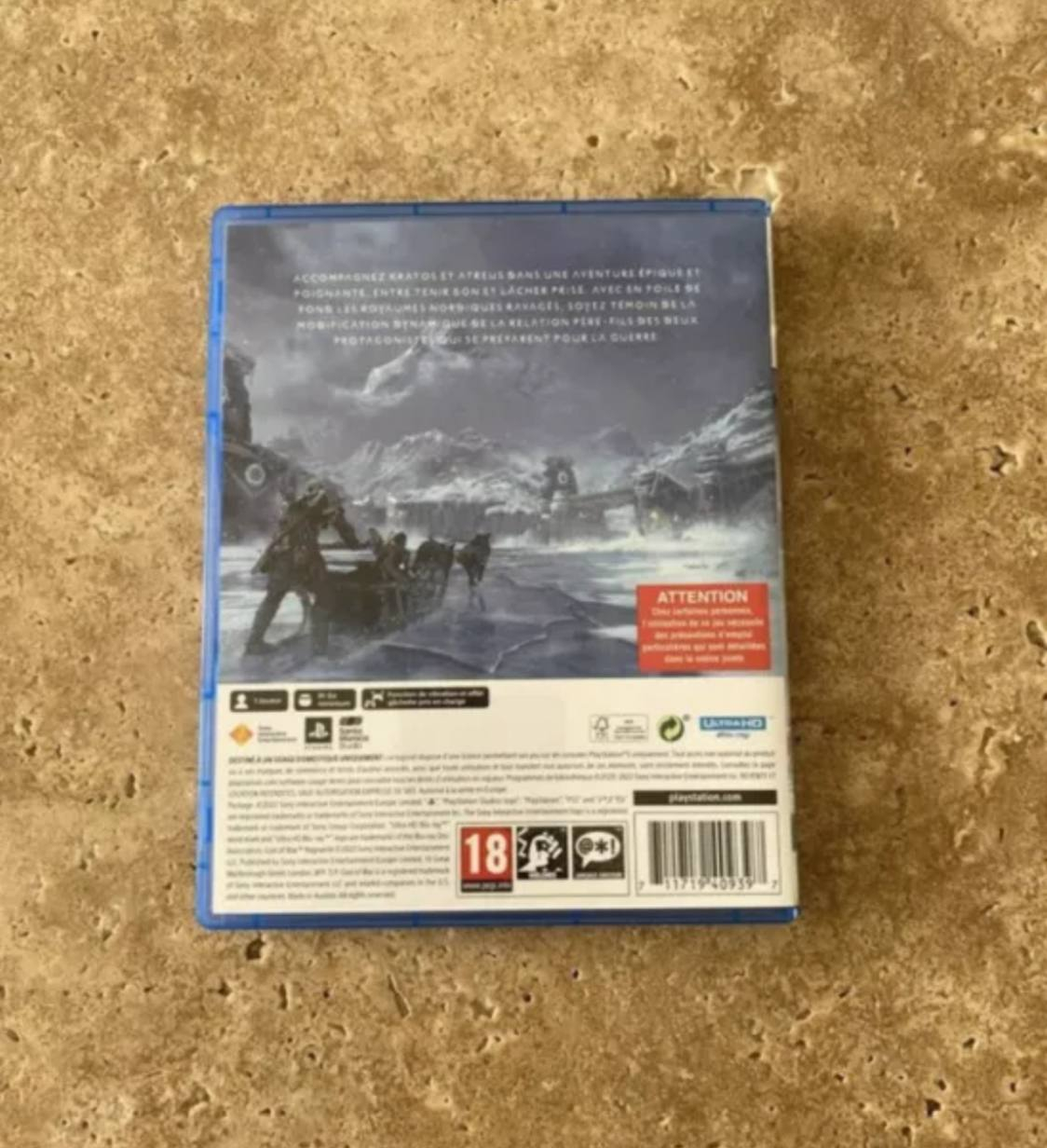 God of War Ragnarok PS5/Jeu sur PlayStation 5 comme Neuf