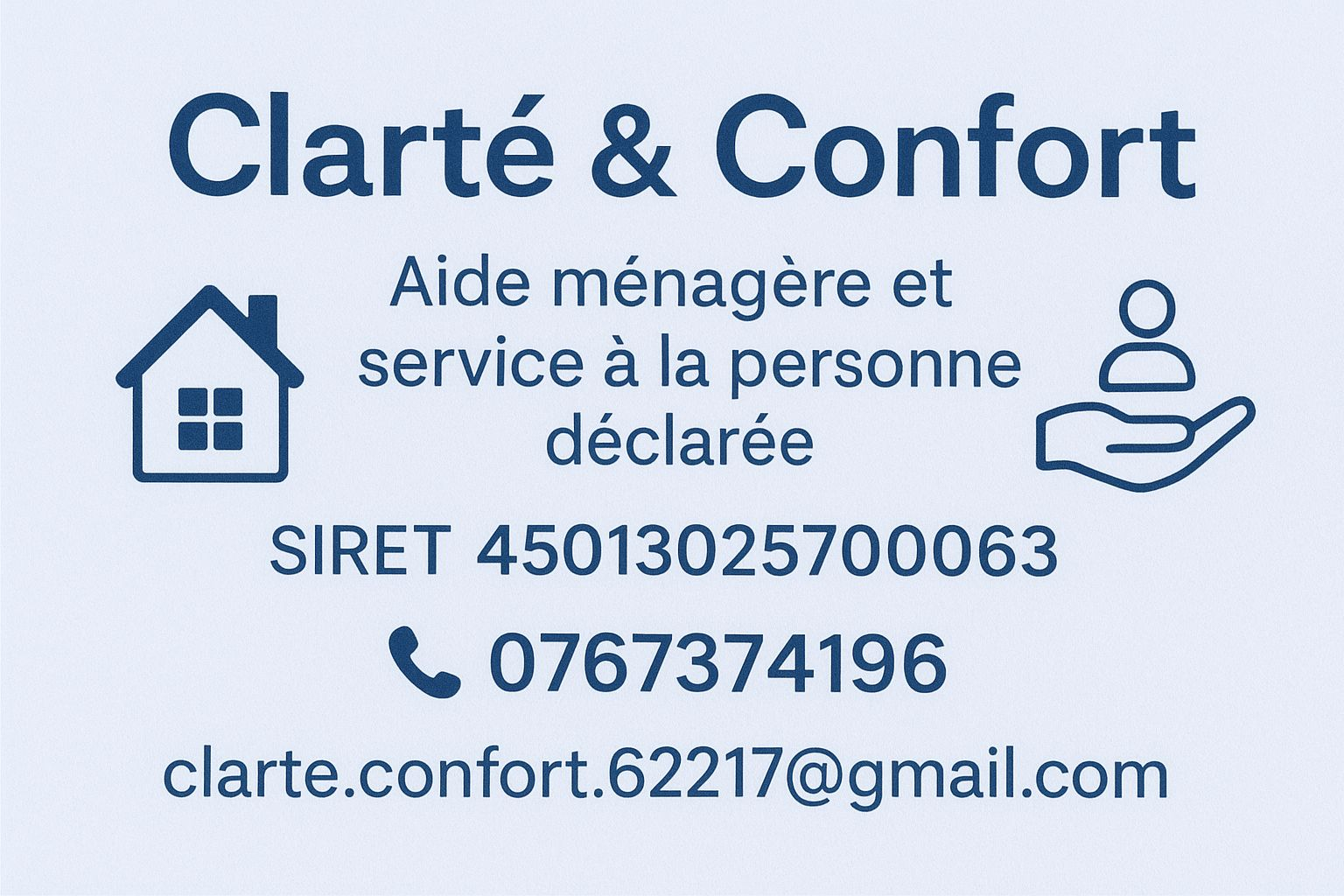 Aide ménagère et service à la personne