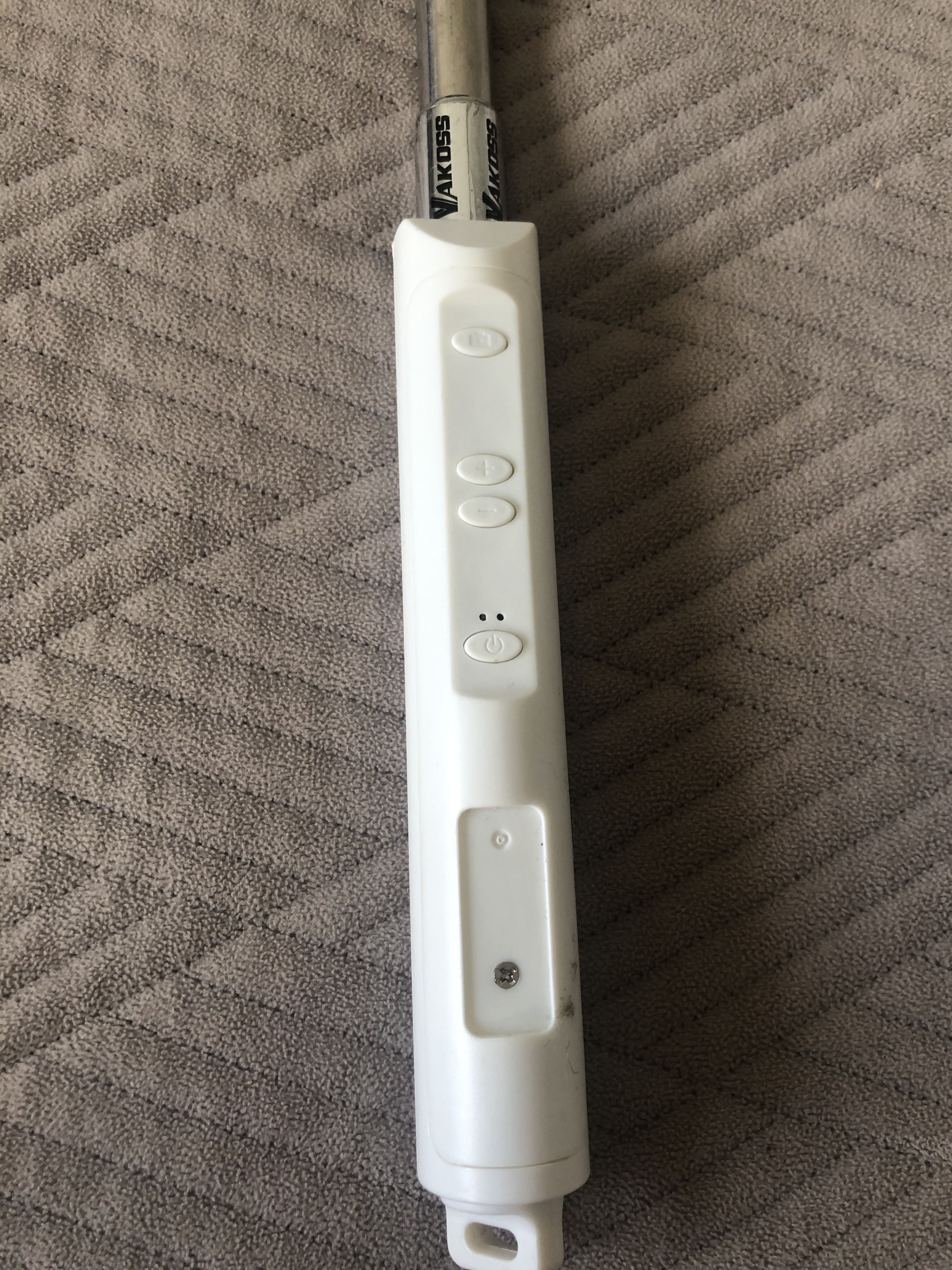 Baton a selfie
