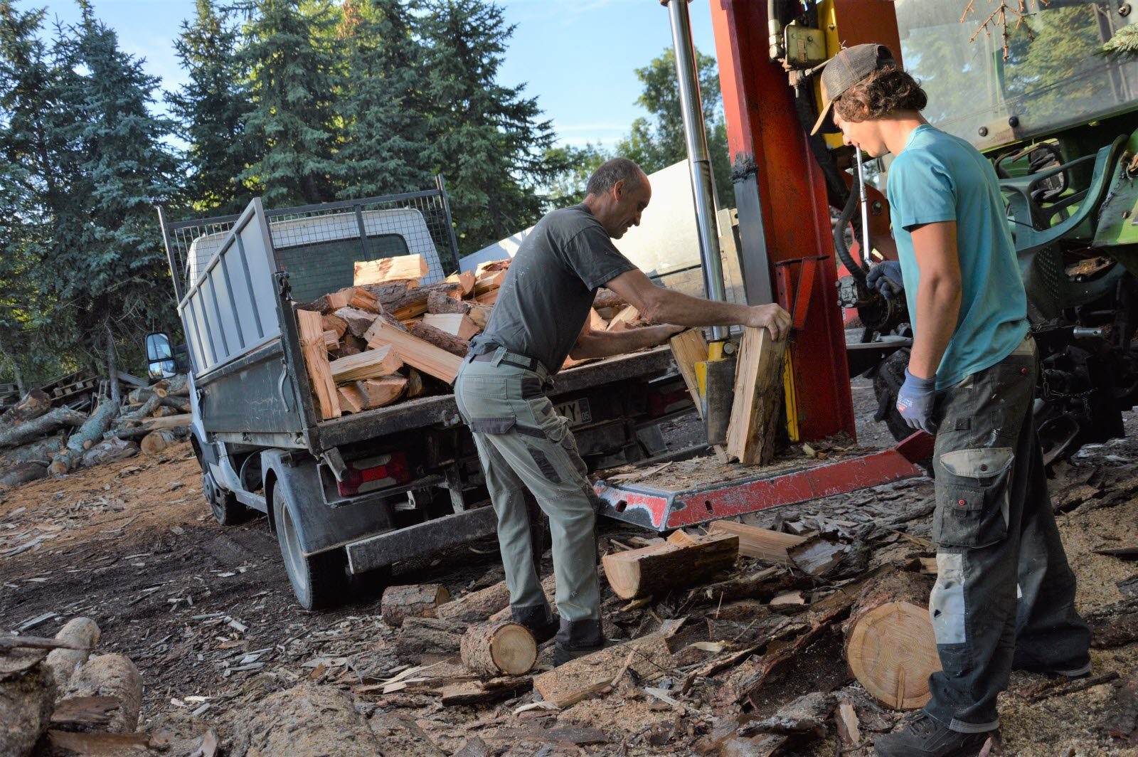 Des bois de chauffage disponible