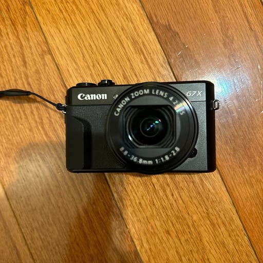 Appareil photos canon g7x mark II