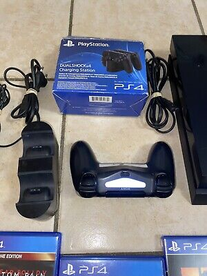 console ps4 fat 500 go plus 10 jeux +1 manette et station de recharge ps4 la console à une petite fi - Miniature 7