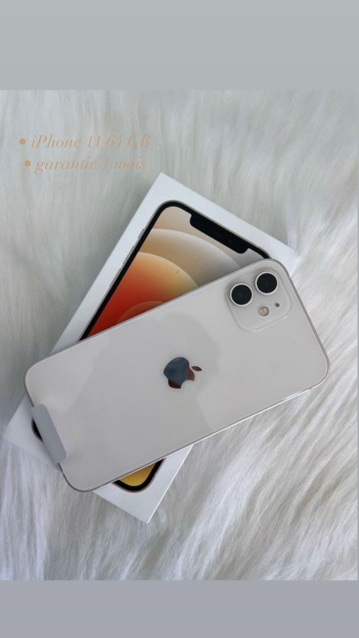 iPhone 11 64 Go  reconditionné en excellent état