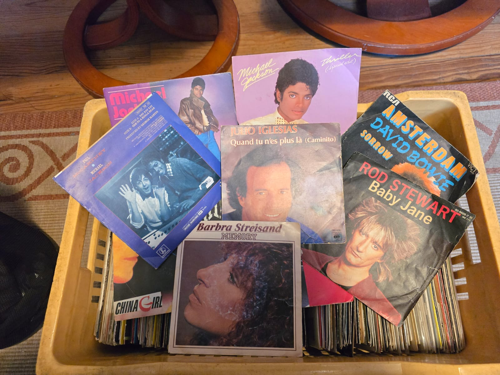 Collection de 370 singles tours à 0,50€ chacun - Miniature 8