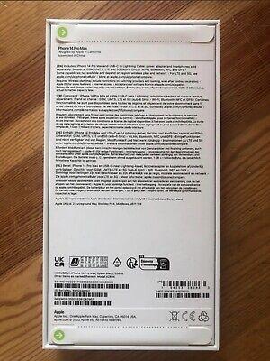 Apple iPhone 14 Pro Max - 256GB - Schwarz (Ohne Simlock)