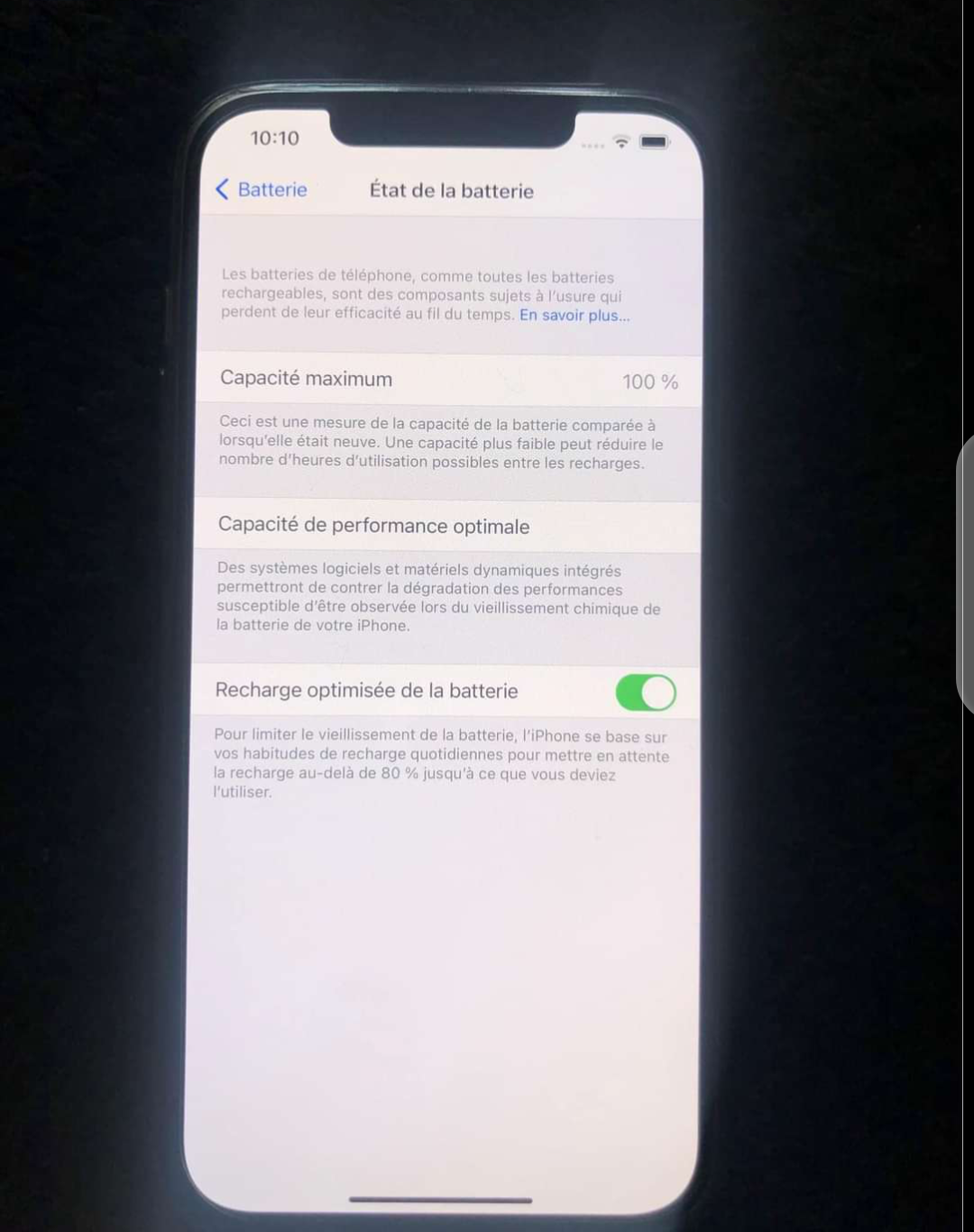 iPhone 12 Pro Max 128 GB à vendre urgent