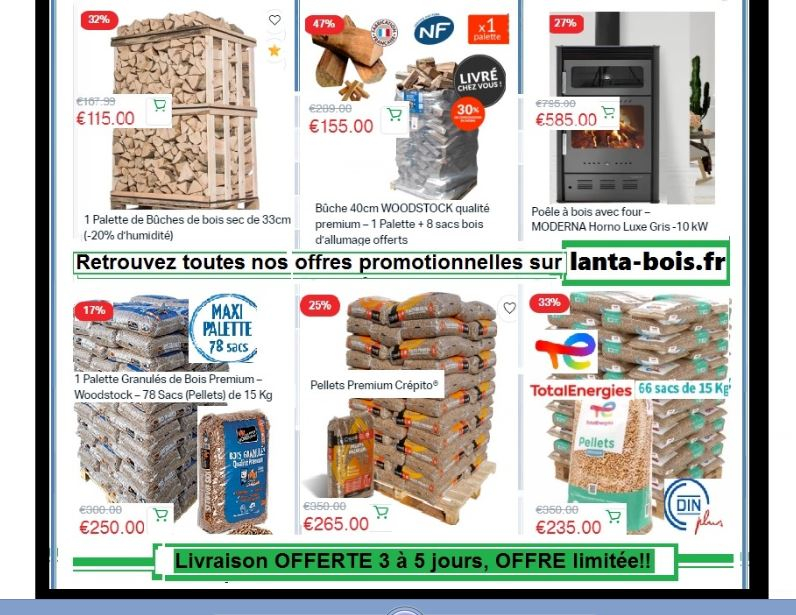Bois de chauffage De Haute Qualité