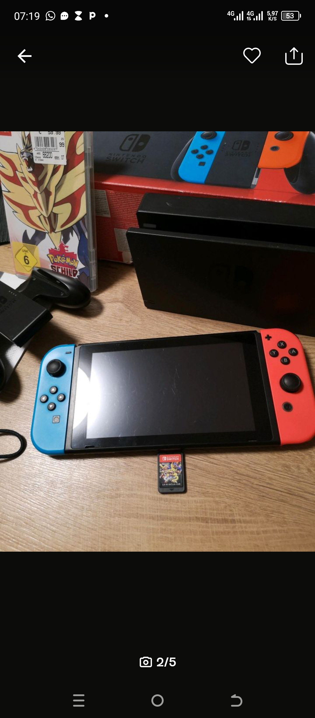Nintendo Switch a vendre