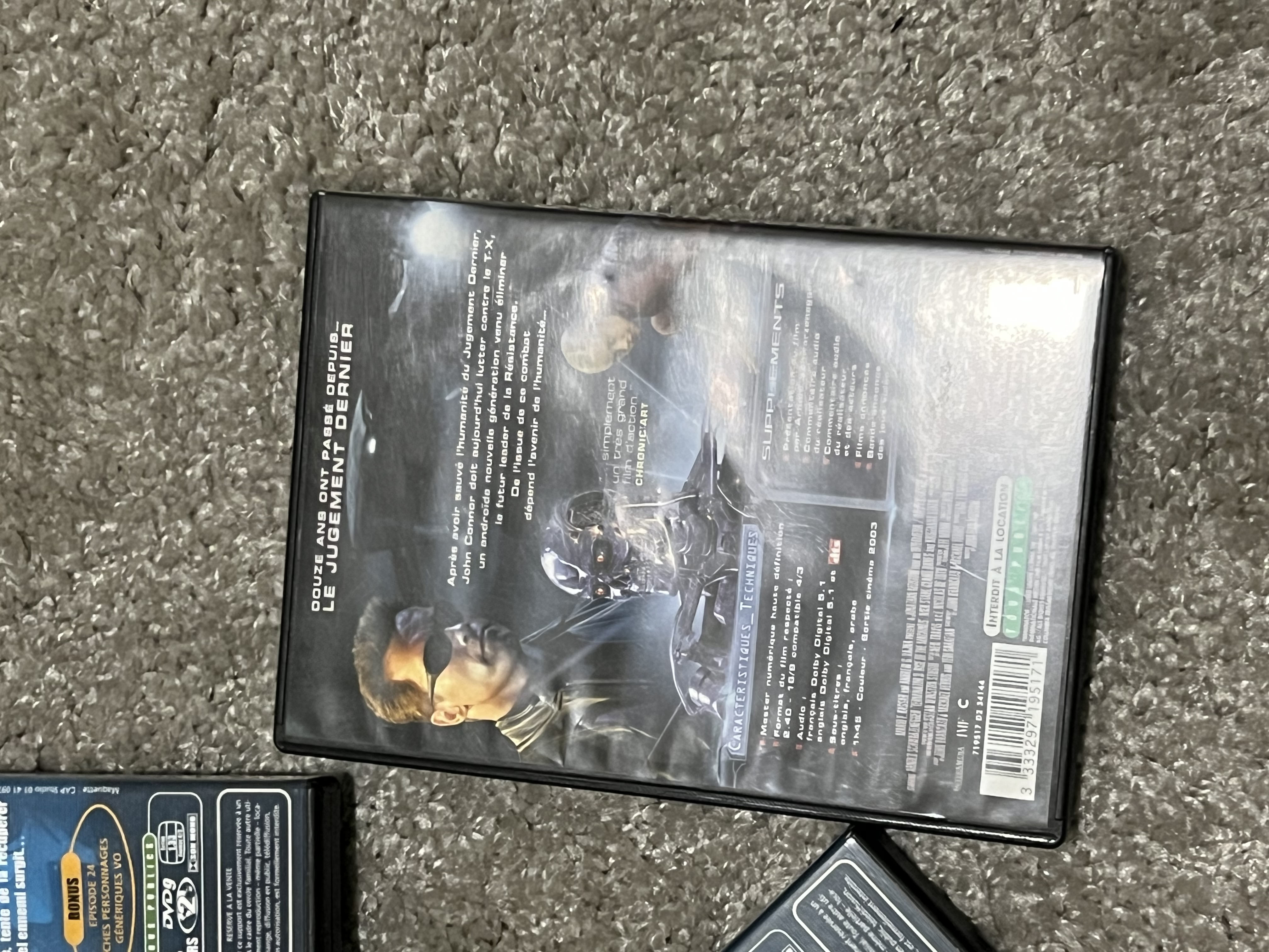 Lot de 3 DVD En bon état voilà
