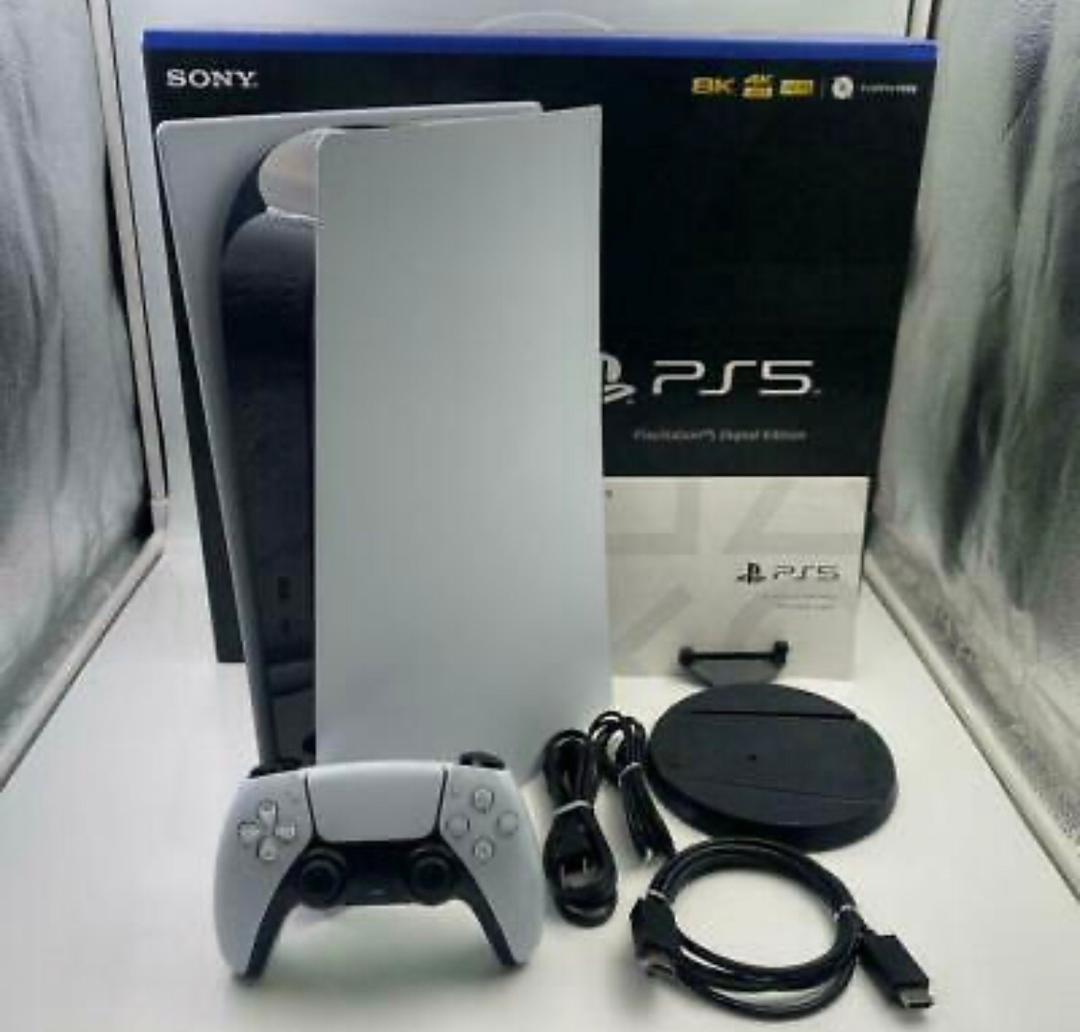 PS5 PlayStation 5 Sony CFI-1000A, B CFI-1100A, B Console uesd Ship Fast (Near Co - Miniature 2