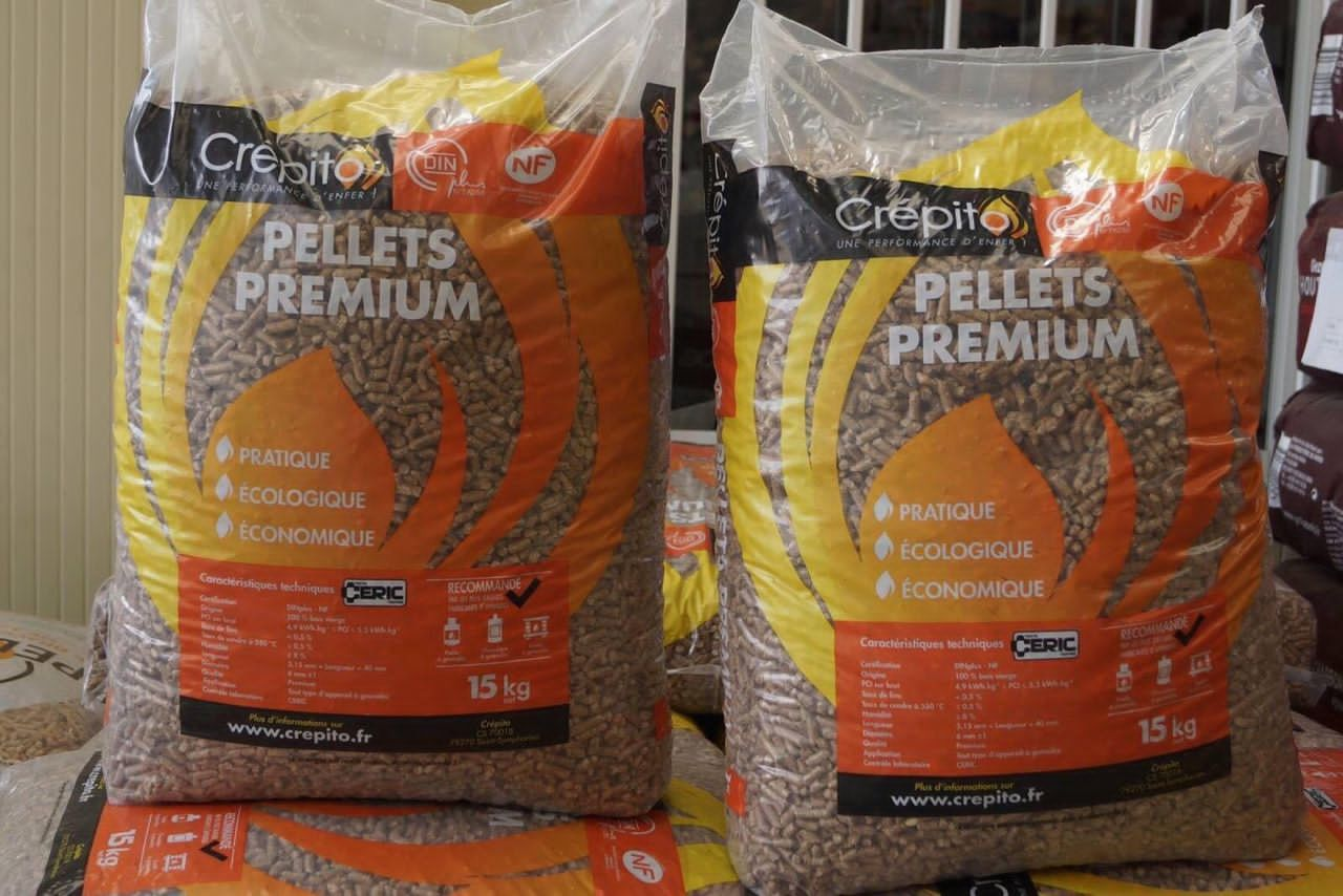 Granulés de bois de chauffage pellets
