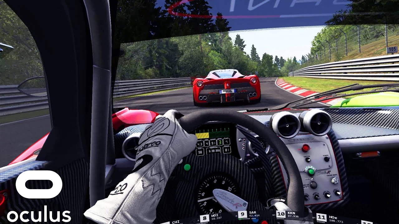 Réalité Virtuelle Immersive: Jeux Vidéos de Course Automobiles - Miniature 2