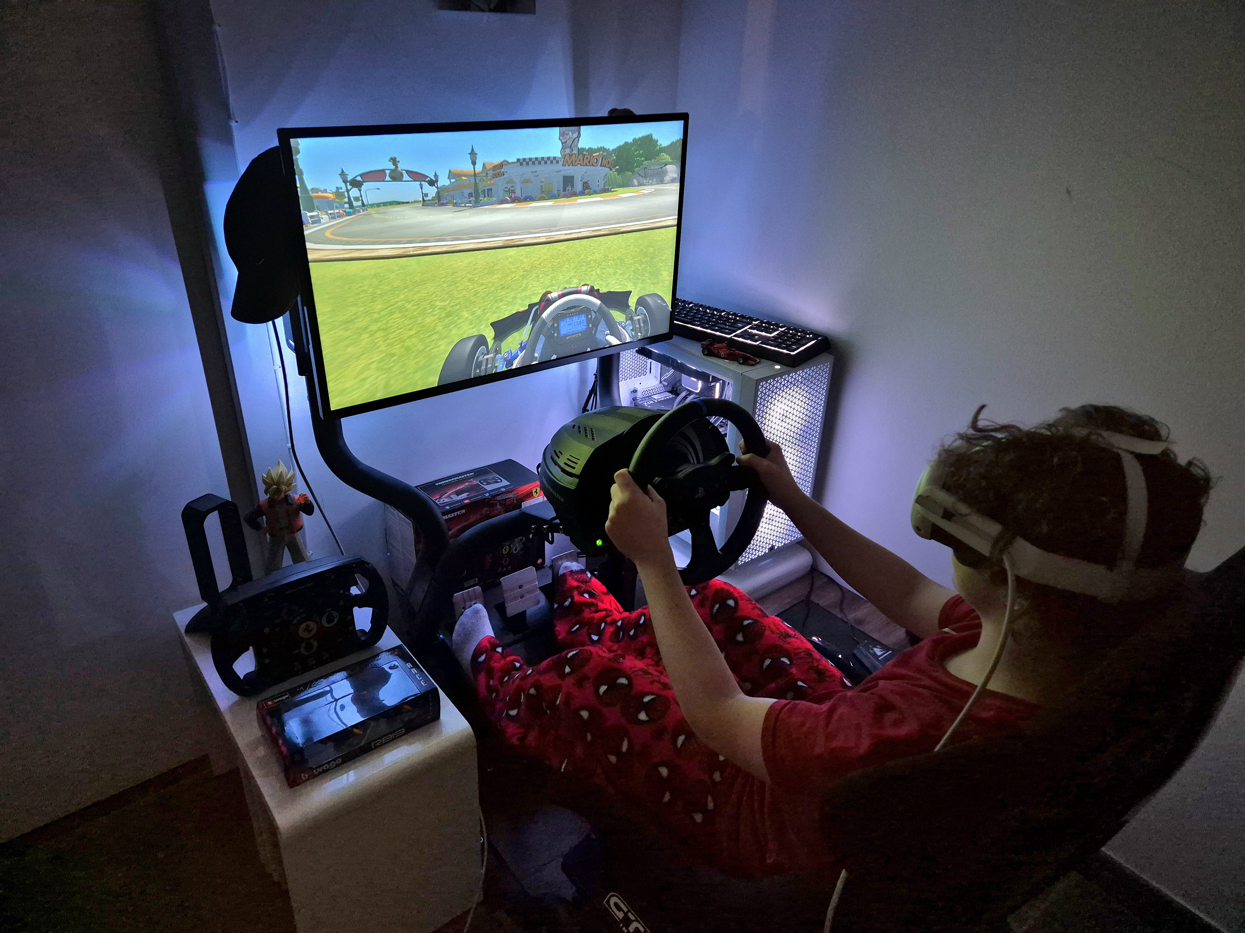 Réalité Virtuelle Immersive: Jeux Vidéos de Course Automobiles