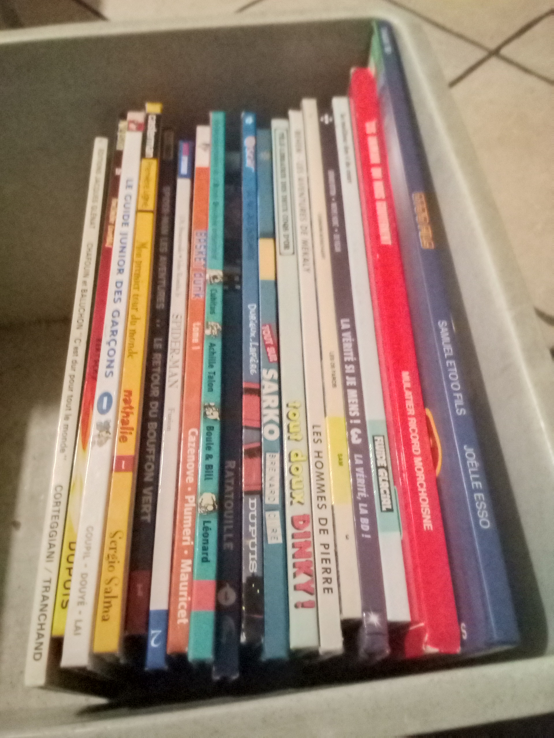Lot 18 bandes dessinées