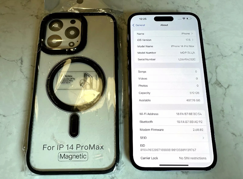 iPhone 14 pro Max 256