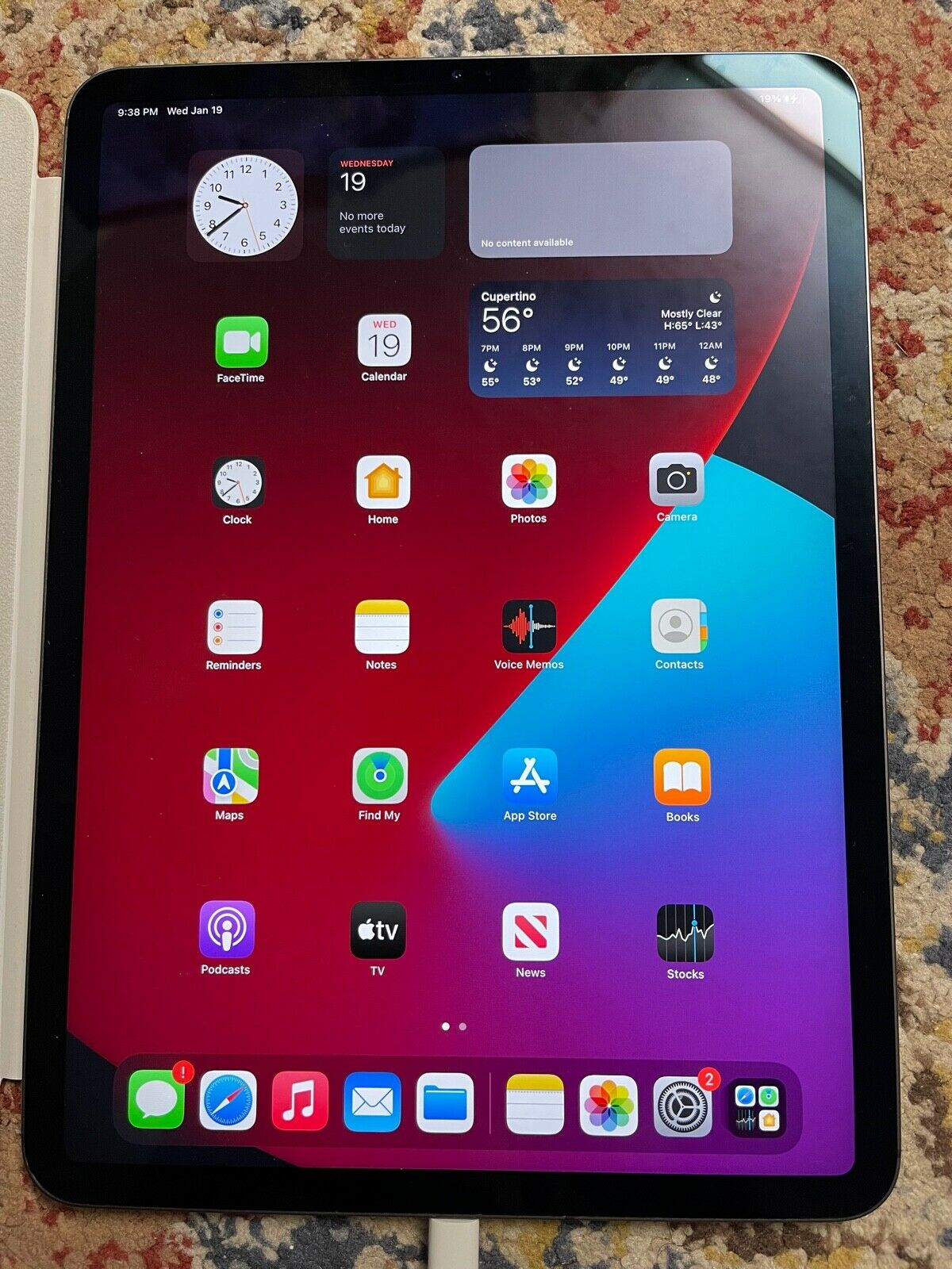iPad 11 pro Max sans fissure