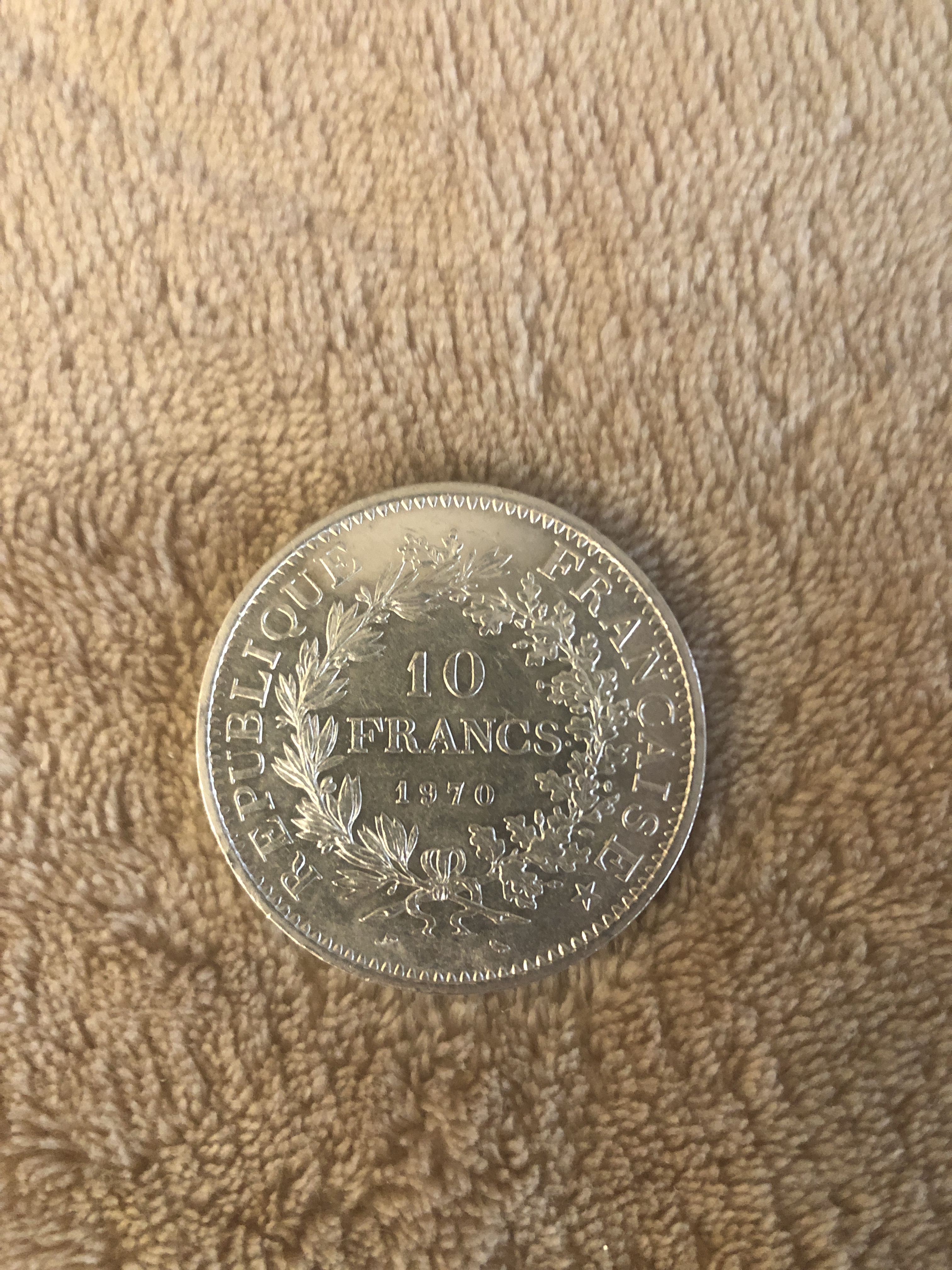 10 francs 1970