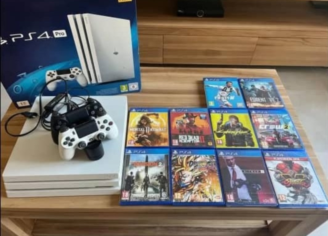 PlayStation4 pro 1To sony blanc