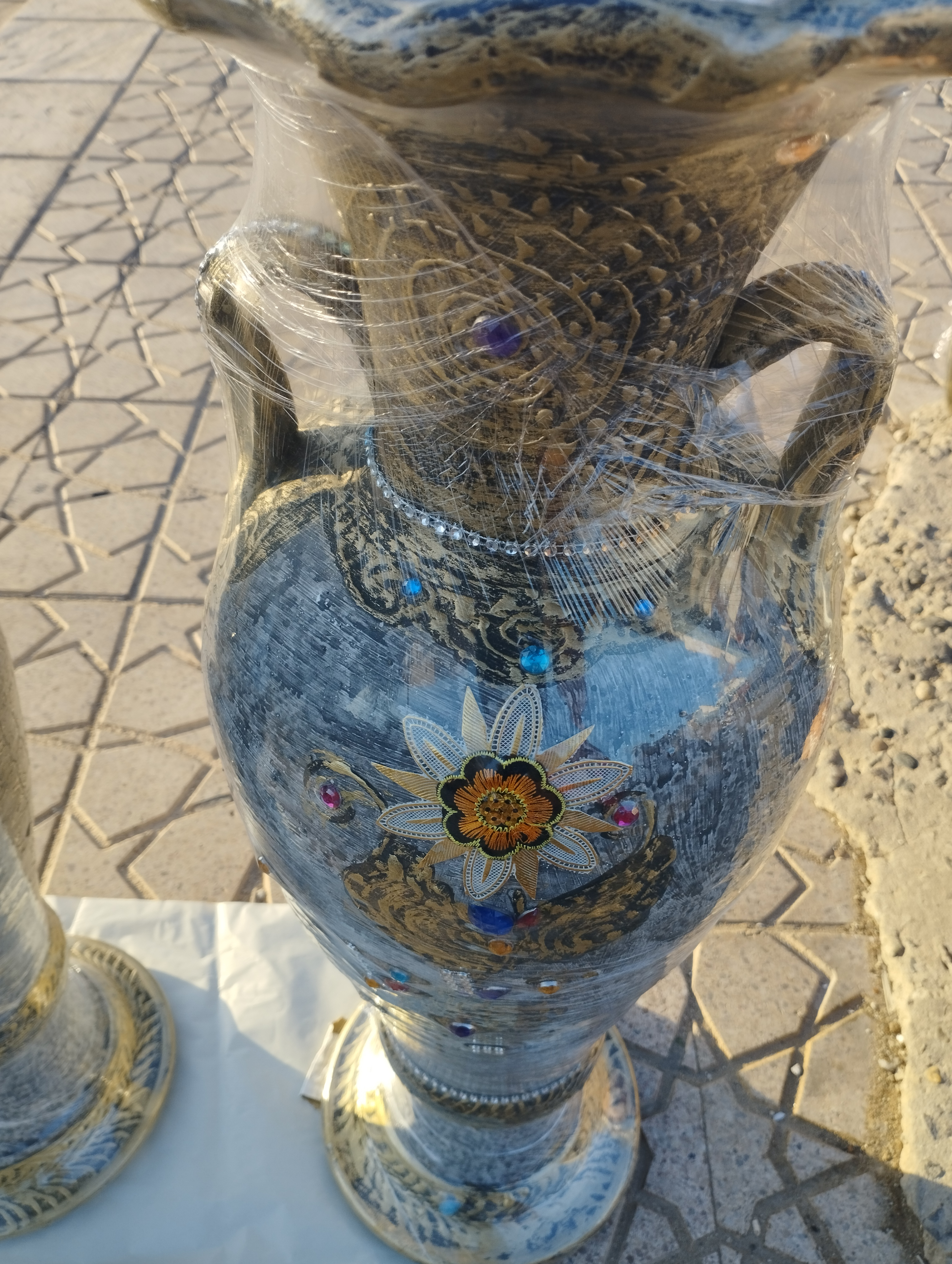 Vase authentique en poterie