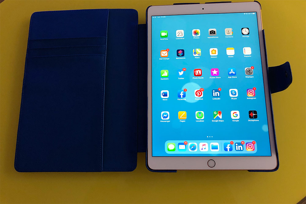 Tablette 850 € 256 giga