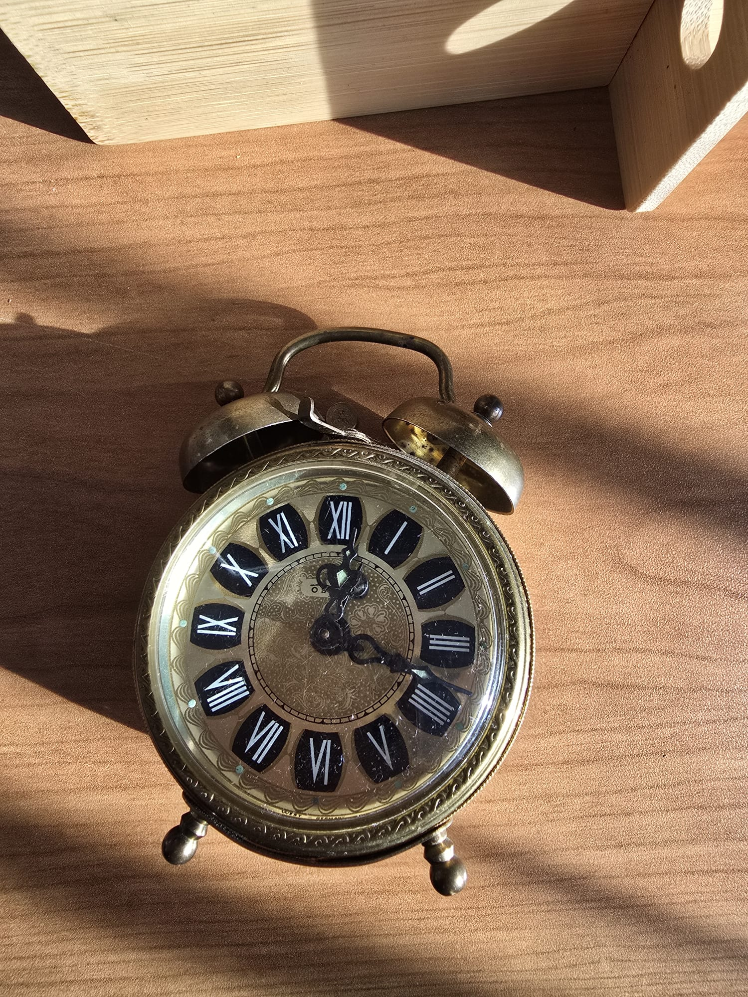 Horloge de table Meister Anker années 1960 - Miniature 3