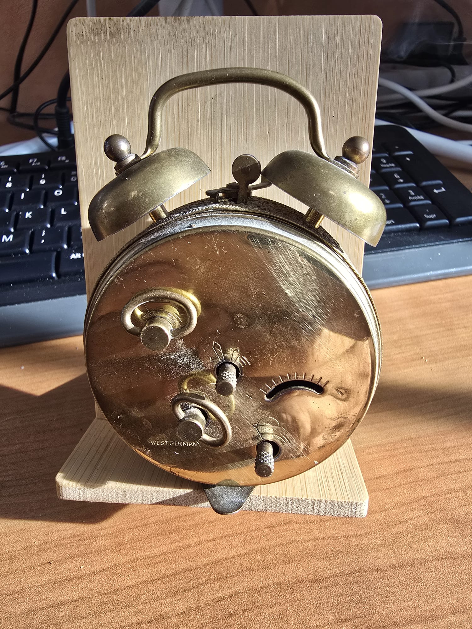 Horloge de table Meister Anker années 1960 - Miniature 2