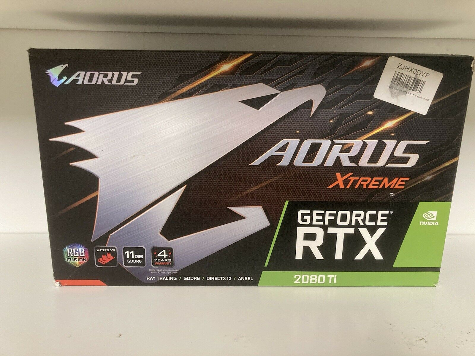 GIGABYTE AORUS GeForce RTX 2080 Ti 11GB  neuve