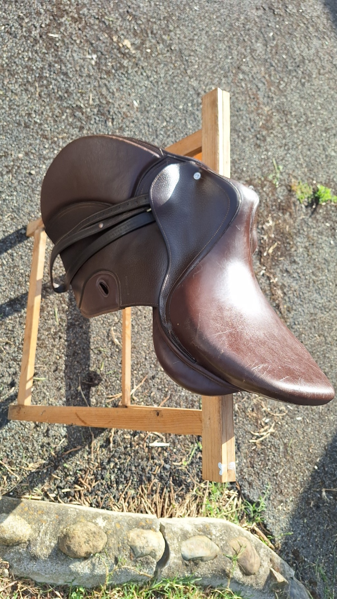 Selle Fouganza 17,5 pouces