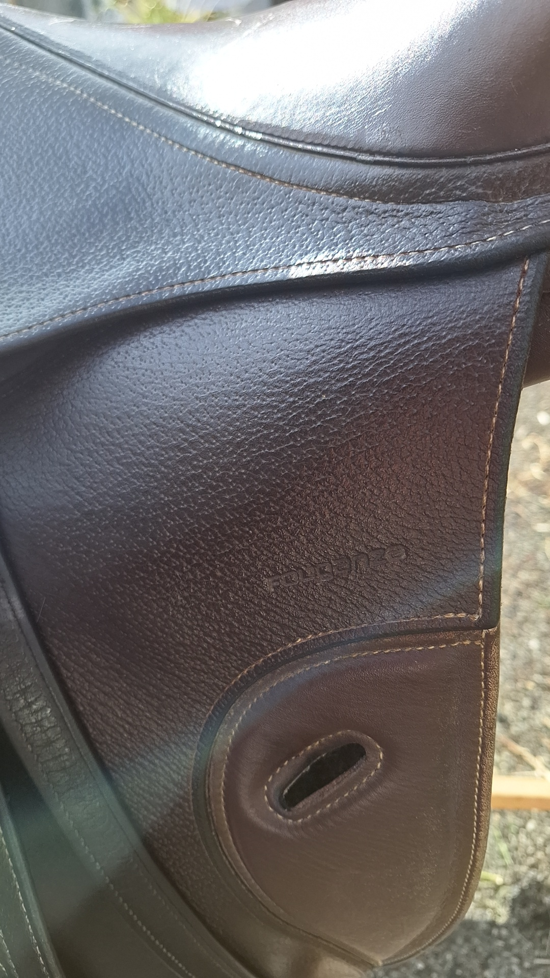 Selle Fouganza 17,5 pouces - Miniature 5