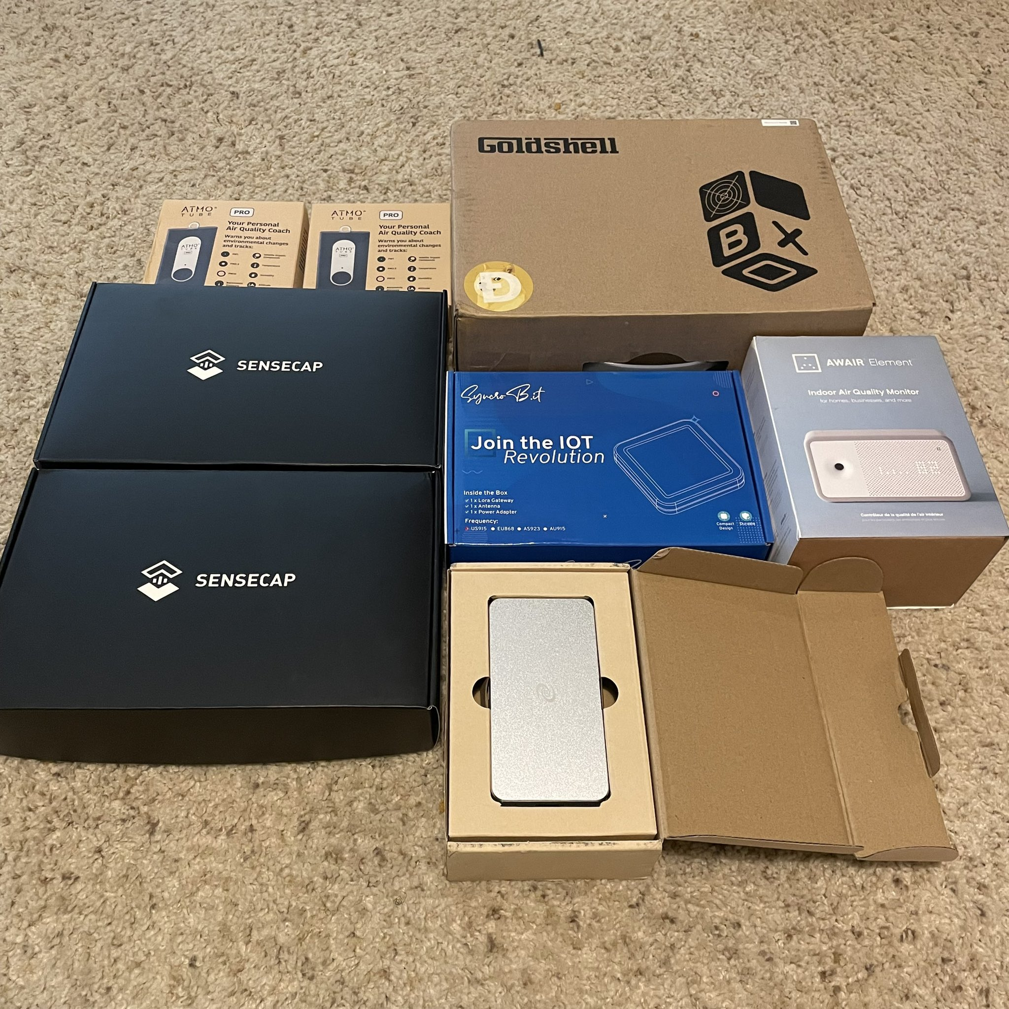 Helium Hotspot Awair Element Indoor Air Quality Monitor now available