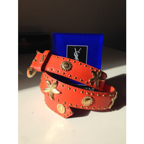 CEINTURE LARGE Yves Saint Laurent  75  - État neuf
