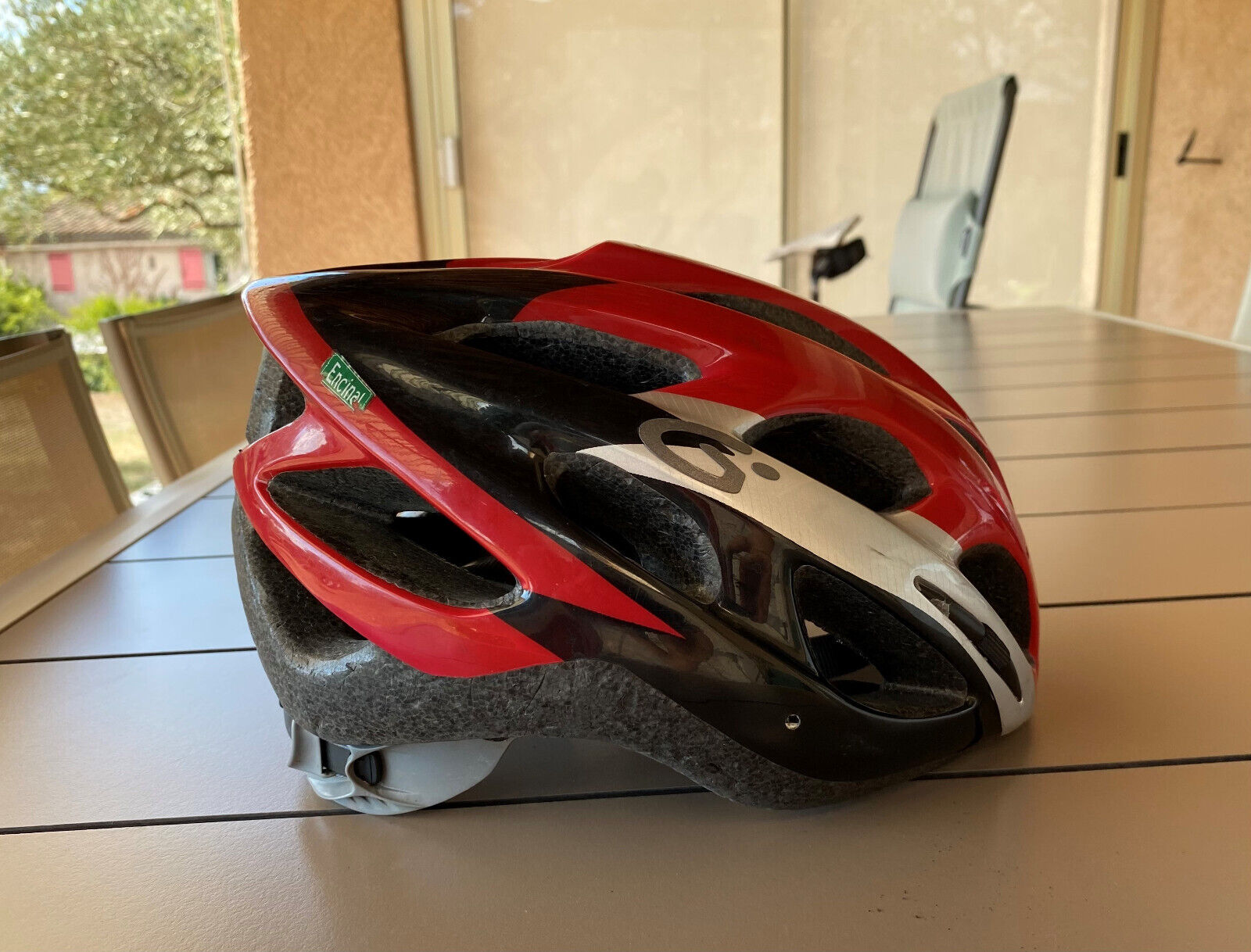 vélo EXS FULL CARBON Taille M Rouge et noir Course
