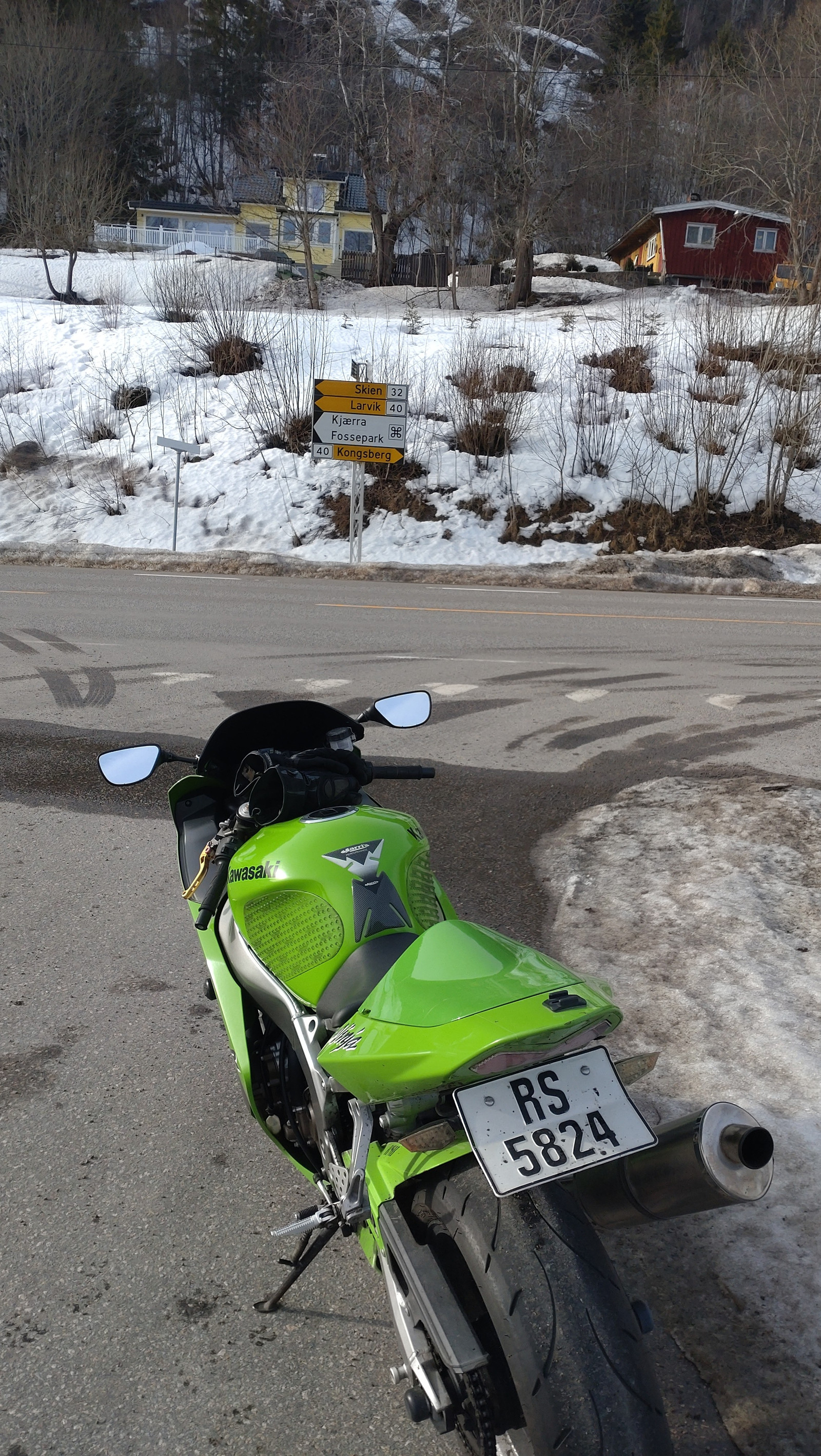 Kawasaki Zx6r 636, equipement; Couverture solo - Miniature 3