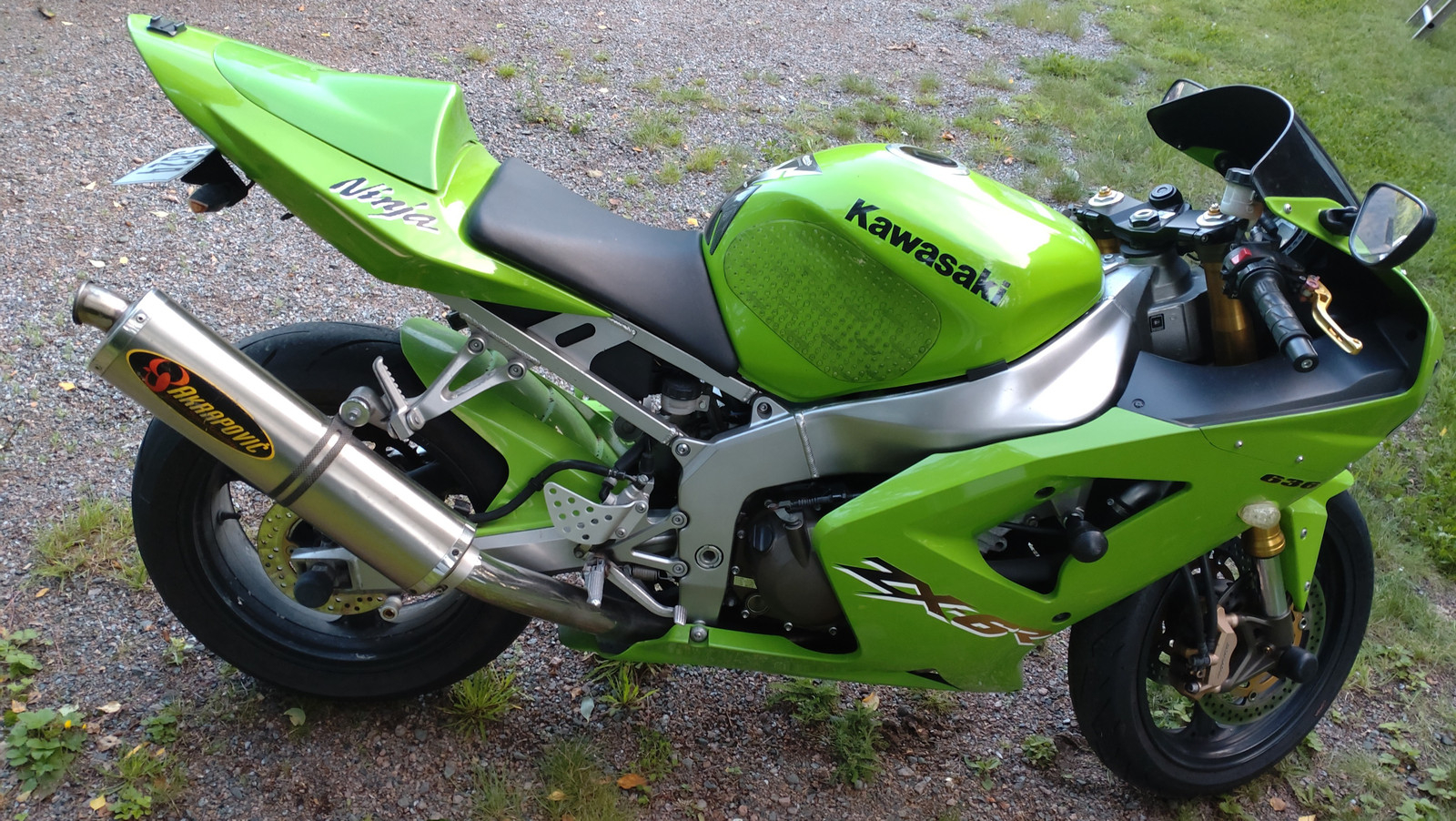 Kawasaki Zx6r 636, equipement; Couverture solo - Miniature 4