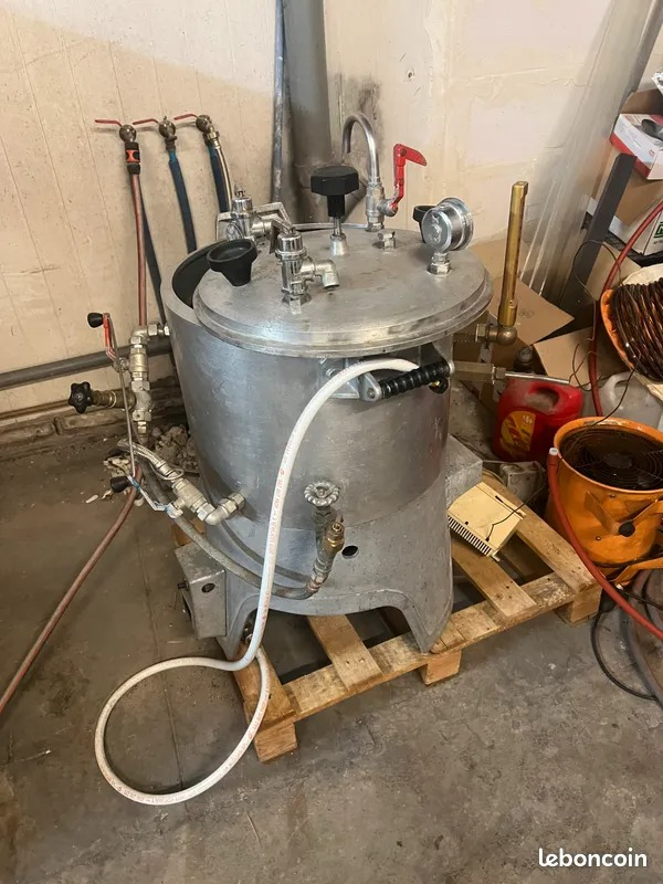 Autoclave Techna 45 L gaz propane - joints neufs, très bon état