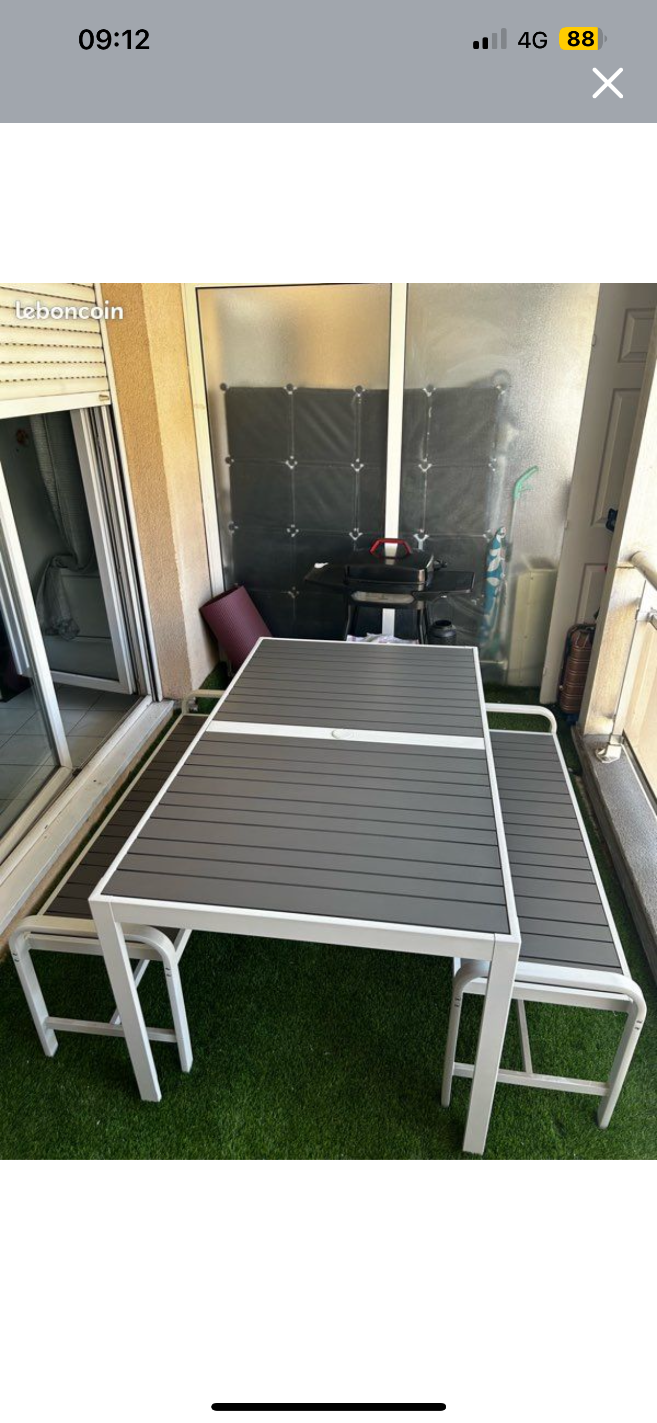 Table de jardin - Miniature 2