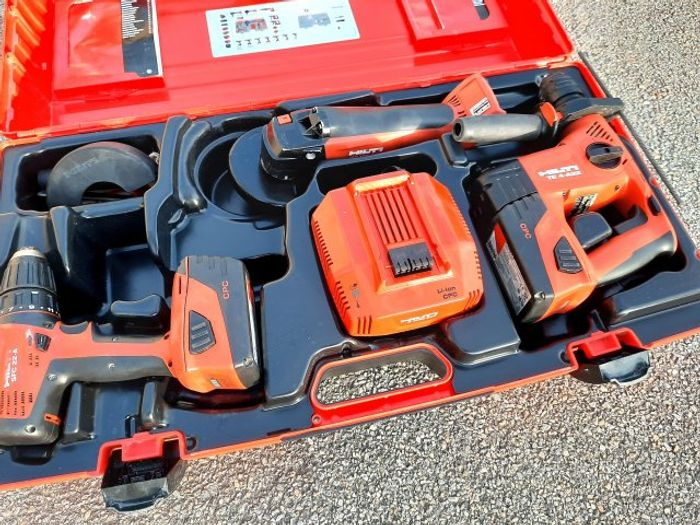 kit HILTI 3 tool en excellent état