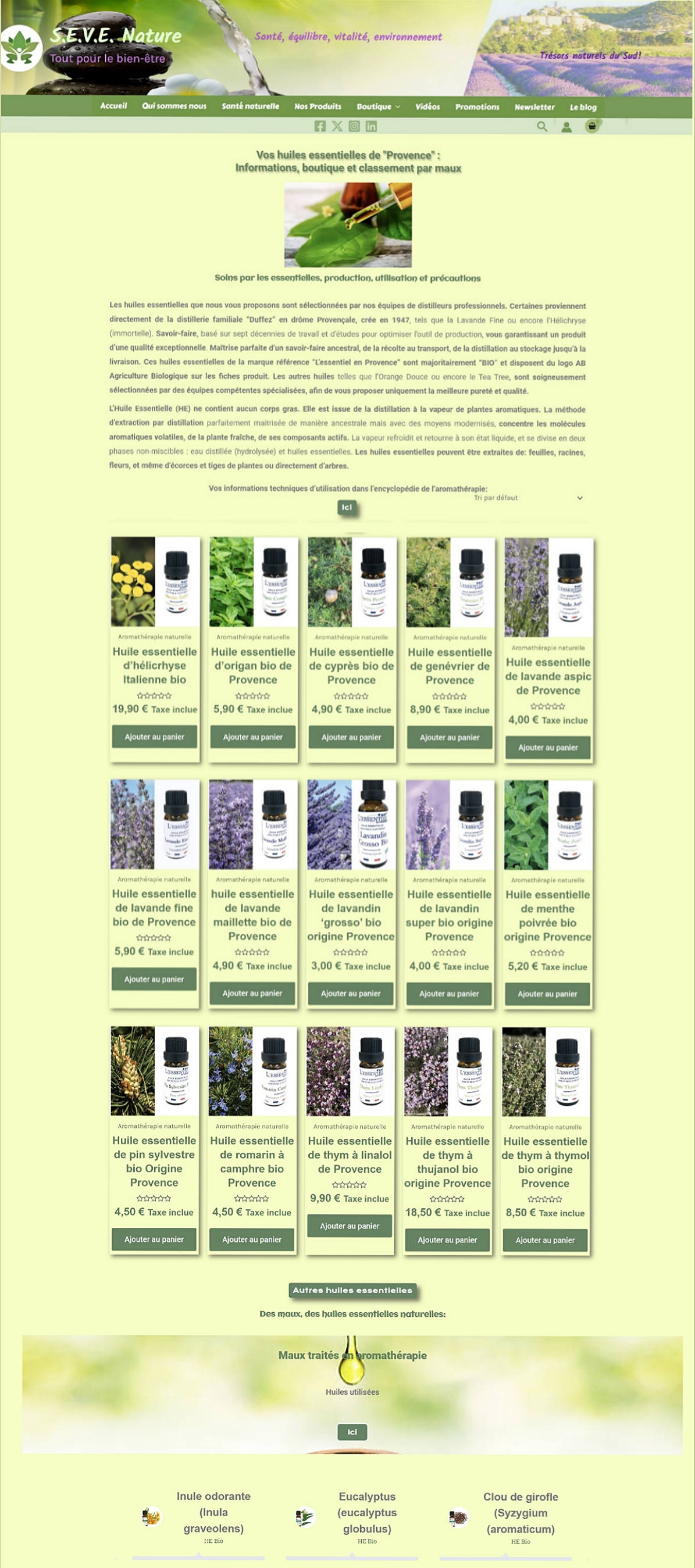 SEVE Nature bienfaits naturels du sud - Miniature 4
