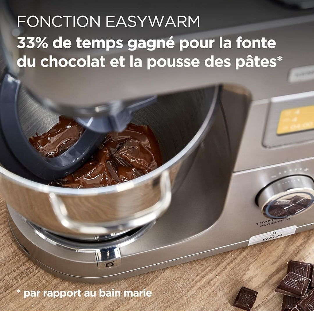 Robot multifonction Kenwood Titanium Chef Patissier XL neuf - Miniature 5
