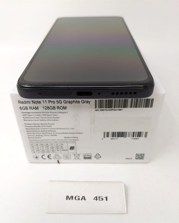 Xiaomi Redmi Note 11 Pro 5G - Photo 1