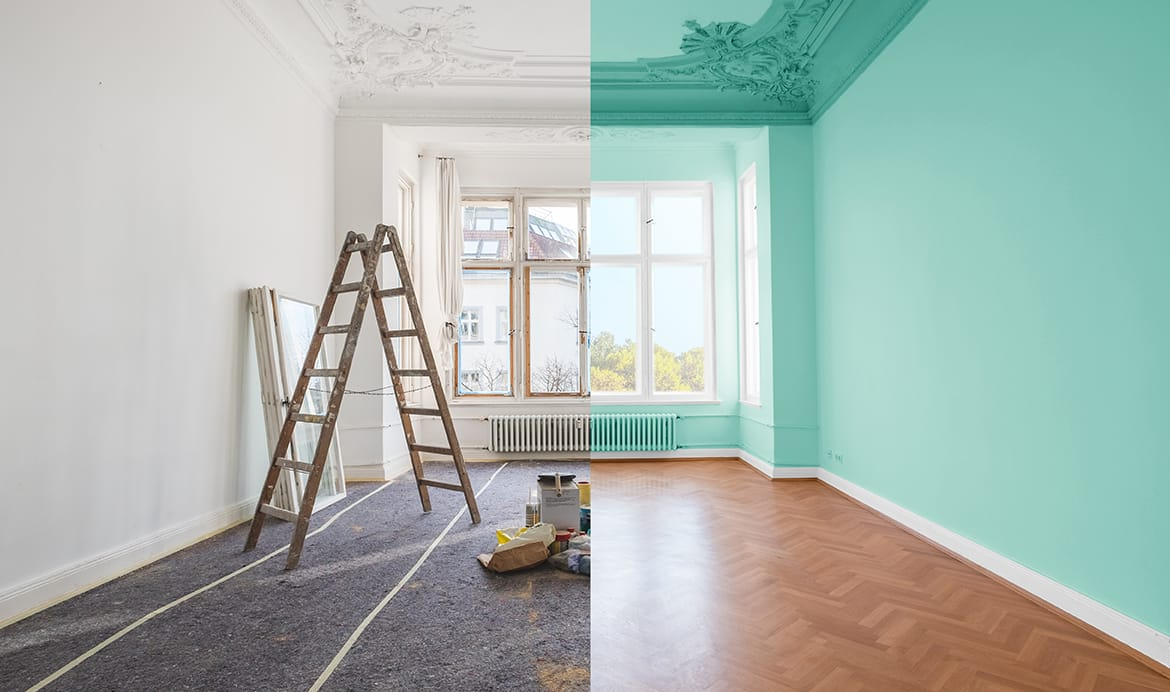 Travaux intereier batiment