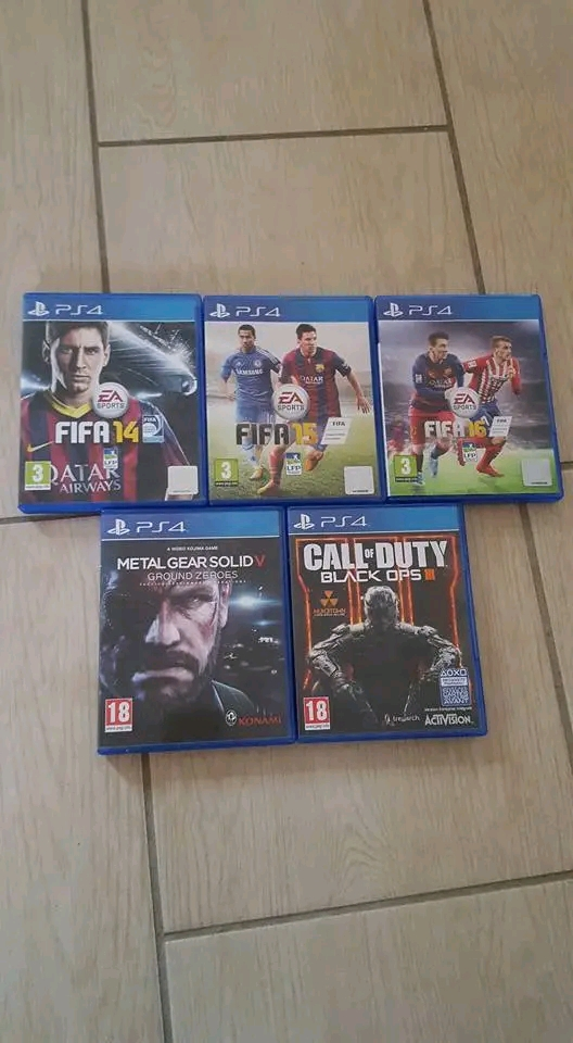 Jeux fifa14 15 16 PS4