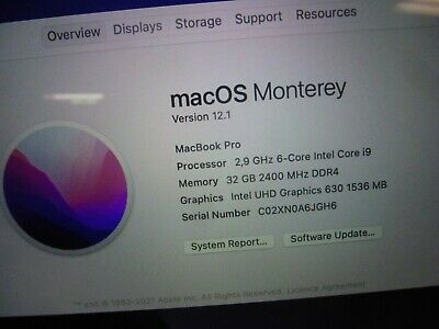 ordinateur portable  Apple MacBook pro  model A1990 - Miniature 5