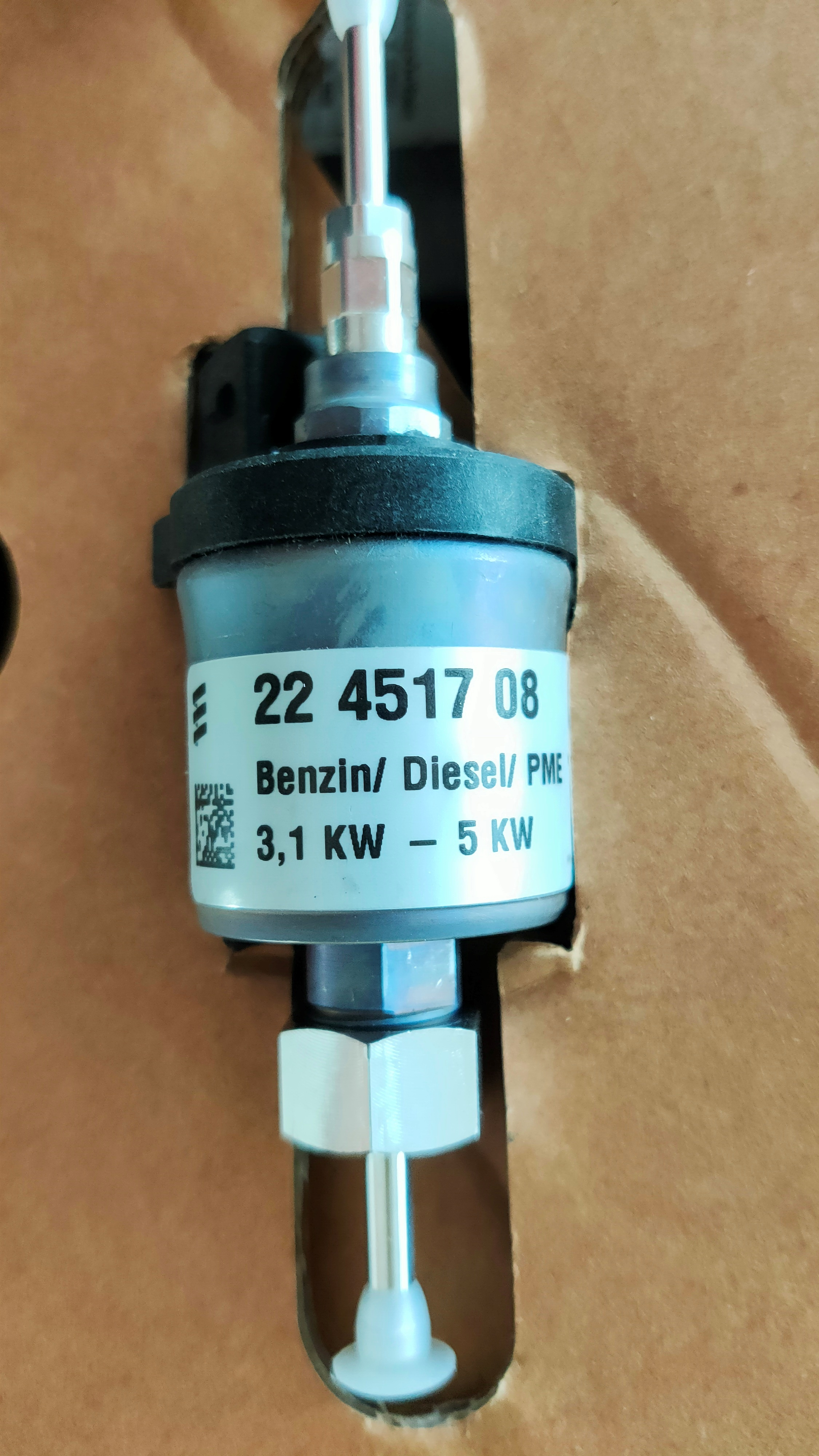 Chauffage autonome Eberspaecher Hydronic 2 E4S Éthanol E85